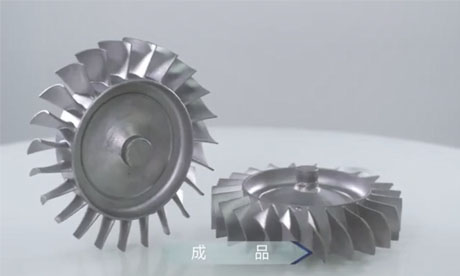 去型殼、澆注、去殼、打磨成品